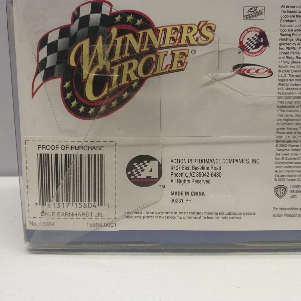 2002 Winner's Circle Dale Earnhardt Jr #8 MLB All-Star Game Chevy 1:24 Diecast